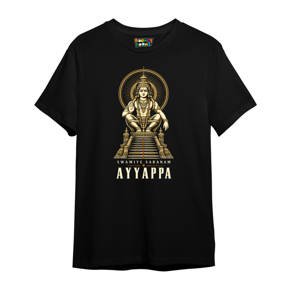Sabarimala Yatra T-Shirt | Lord Ayyappa Swamy | Ayyappa Pilgrimage Wear