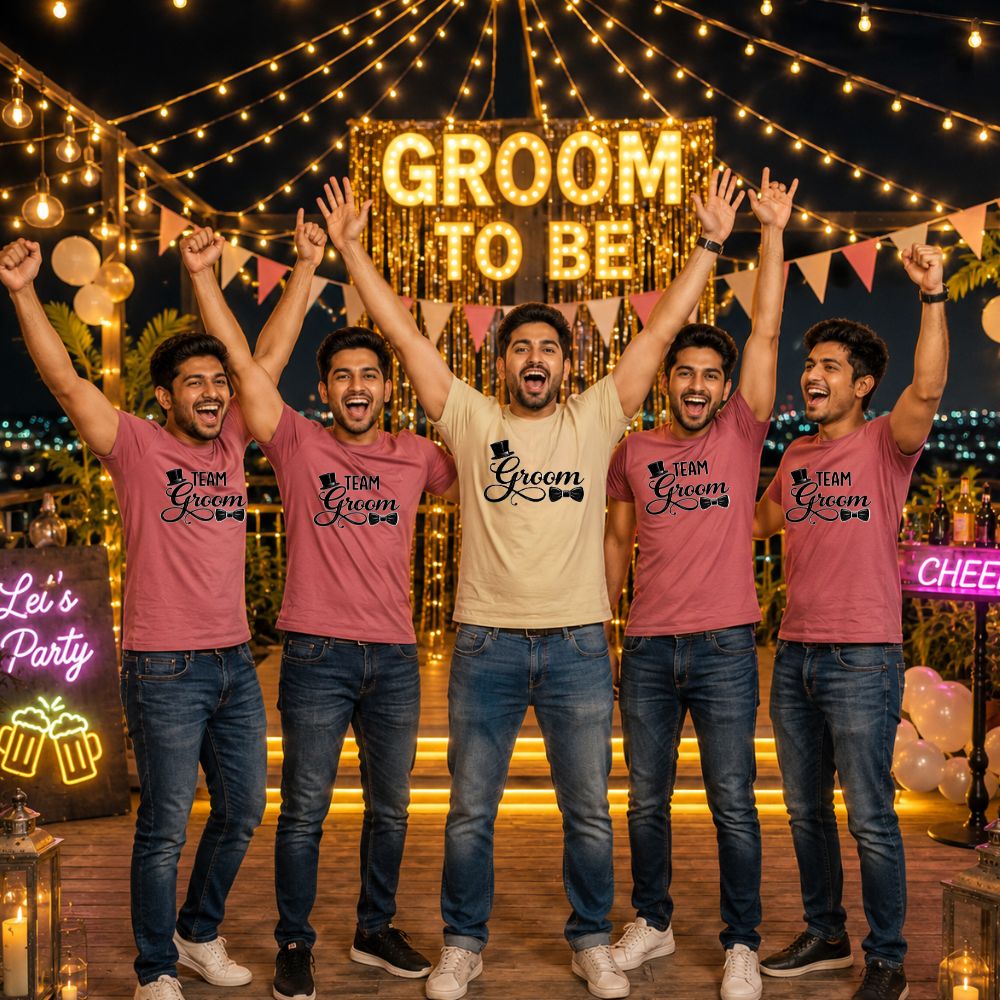 Your Groom Squad Deserves This Matching Bachelor Party Outfit