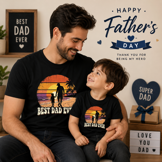 Daddy and Me Matching Tees for Father’s Day | Stylish Dad and Kids T-Shirts