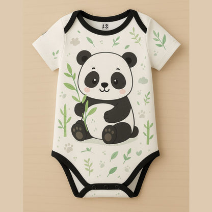 "Little Panda" Baby Romper Jersey for Newborns and Infants