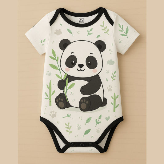 "Little Panda" Baby Romper Jersey for Newborns and Infants