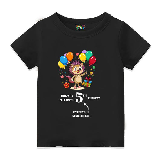Comic Lion Birthday Kids Tshirts