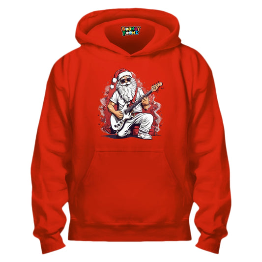 Santa Claus Thug Hoodie - Red