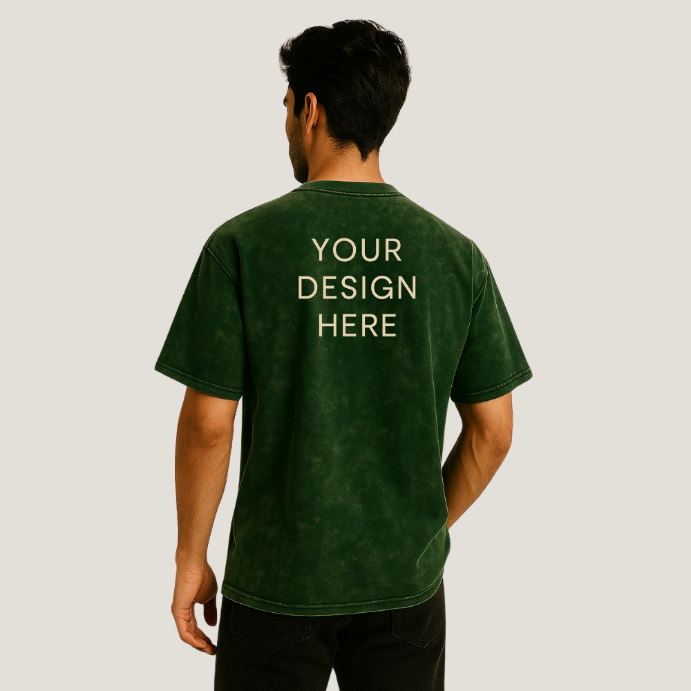 Personalised Urban Wash Oversized Tee – Vintage Collection Oversized Tees