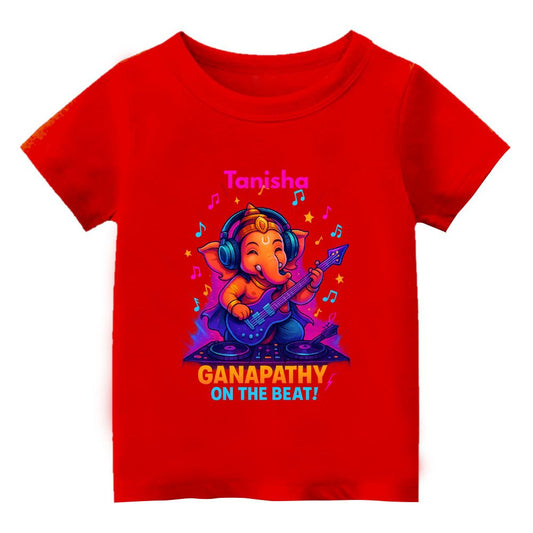 Divine Prints Tshirt for Divine Kids - Bala Ganapathy’s Guitar Vibes