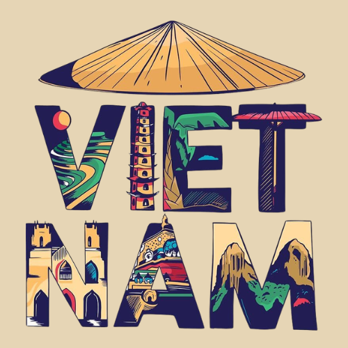 Vietnam Travel Tshirts Custom Printed - International Tshirts