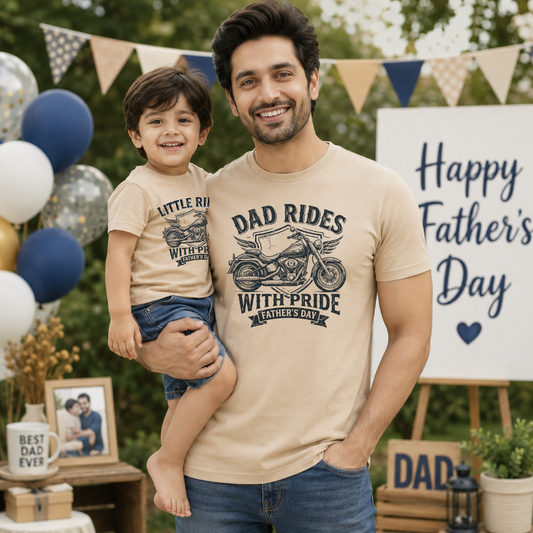 Father’s Day Matching T-Shirts for Dad & Kids | Daddy and Me Combo Tees