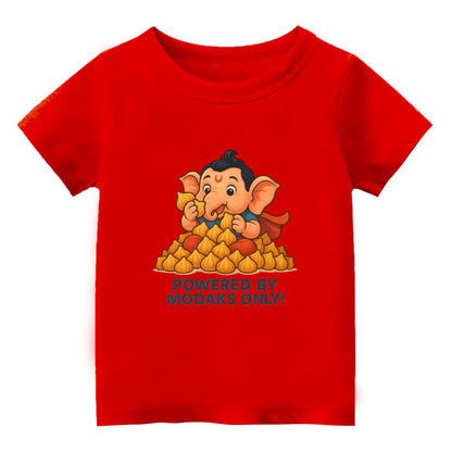 Modak Mode: Always ON! - Too Sweet to Handle Kids Tshirt