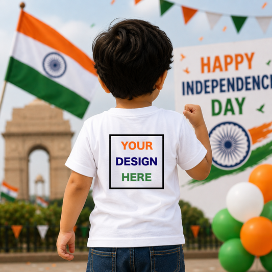 Custom Design Independence Day Kids T-Shirt