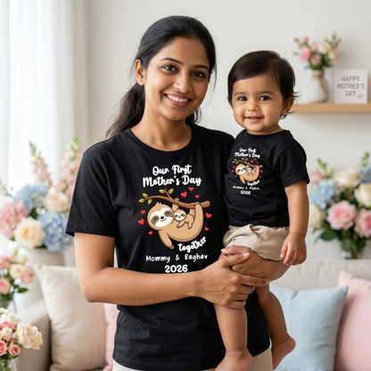 Our First Mother’s Day Matching Outfits – Mom & Baby T-Shirts & Rompers India