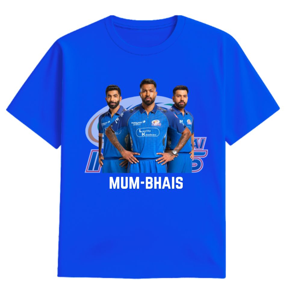 MI Kids Jersey T-Shirt – Mumbai Indians Cricket Fan Wear