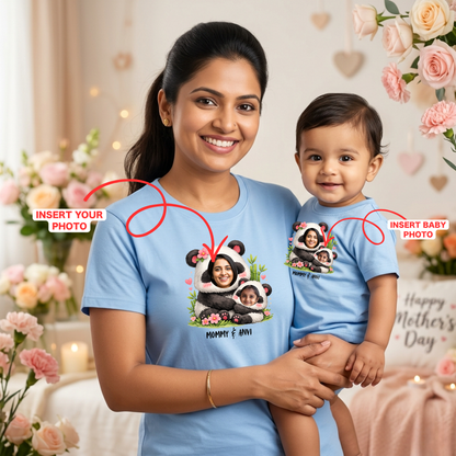 First Mother’s Day Matching Family Outfits – Mom & Baby Combo Set