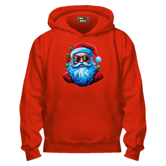 Santa Claus Thug Hoodie - Red