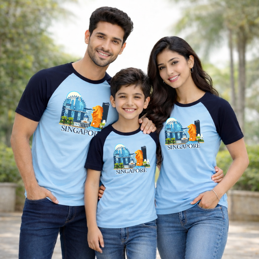 Singapore Vacation - Family Vacation Travel Tshirts