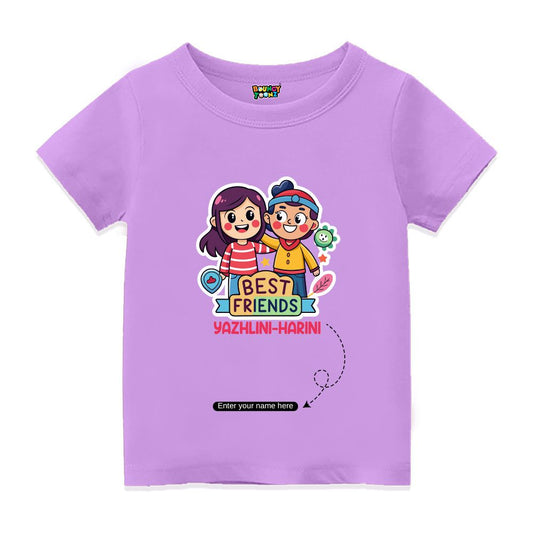Girl Besties Kids TShirts