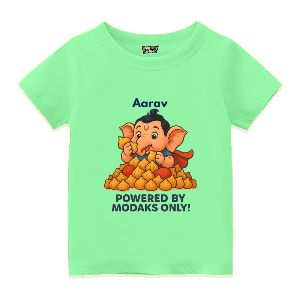 Modak Mode: Always ON! - Too Sweet to Handle Kids Tshirt