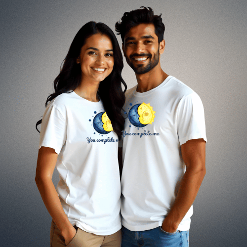 Couple T Shirts Valentine Love Drop – Trendy Matching Tees