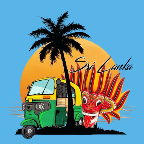 SriLanka Tshirts - International Travel Destination Vacay