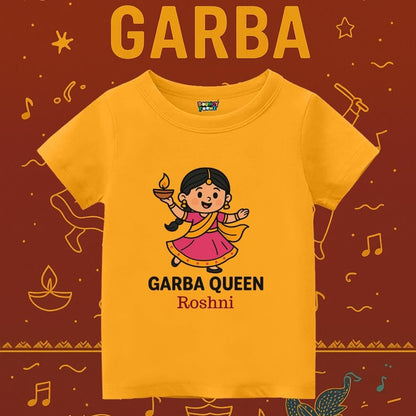 Gabra Queen Name Customised Kids Tshirt