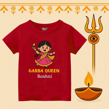 Gabra Queen Name Customised Kids Tshirt