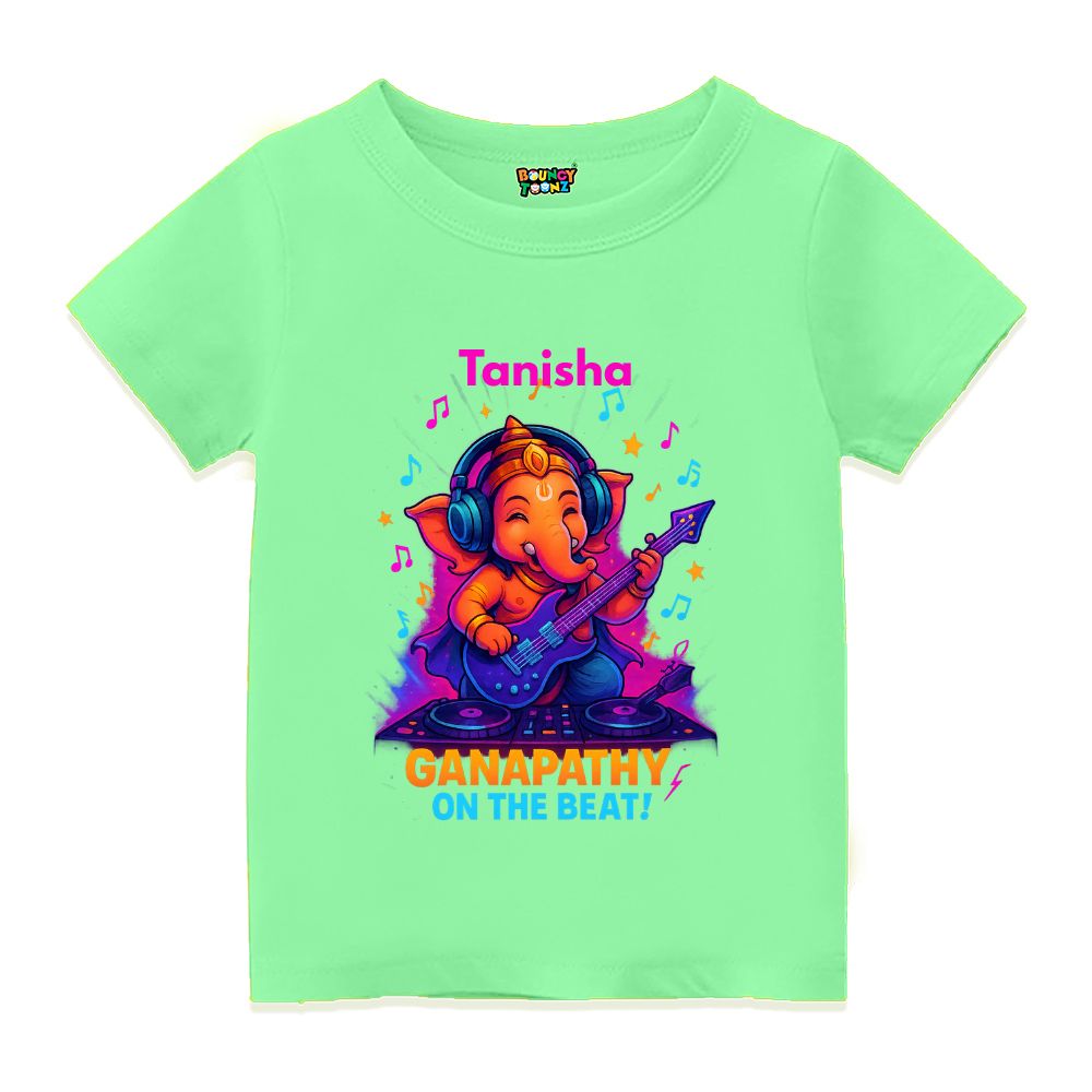 Divine Prints Tshirt for Divine Kids - Bala Ganapathy’s Guitar Vibes