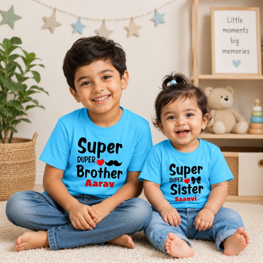 Forever Us Rakhi Combo T-Shirts