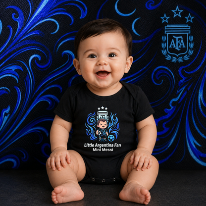 Argentina Baby Football Romper | Personalized Infant Soccer Jersey Onesie