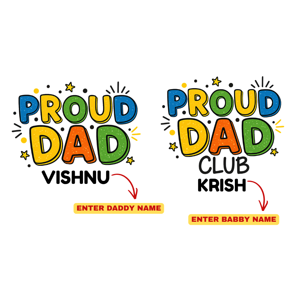 Father’s Day Matching T-Shirts for Dad and Kids | Cute Daddy & Me Family Combo Tees | Father Son Daughter Matching Outfit Gift