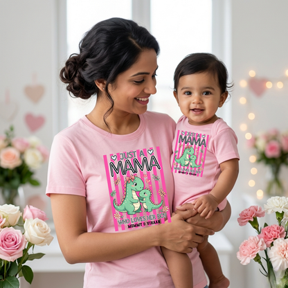First Mother’s Day Matching T-Shirts & Rompers – Mom & Newborn Baby