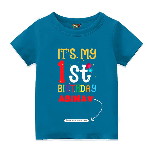 Its my First Birthday Kids Tshirt
