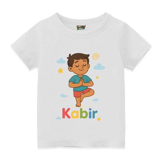 Tiny Yogi Tee – Custom Name Edition