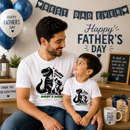 Daddy and Me Matching T-Shirts for Father’s Day