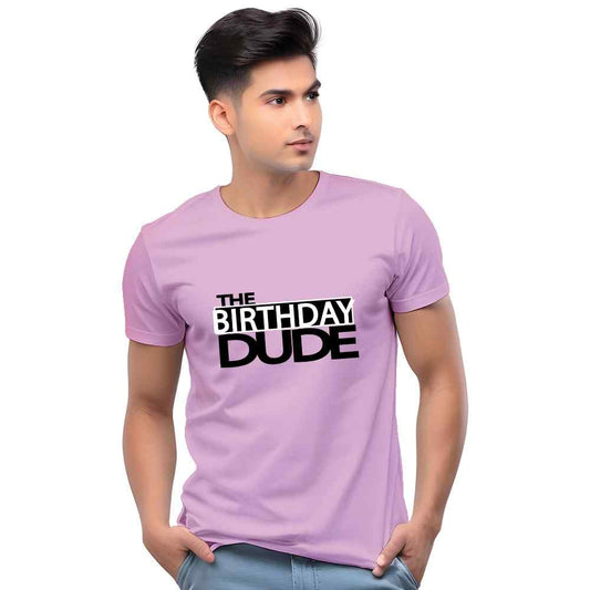   Bday Dude Casual Men T-Shirt
