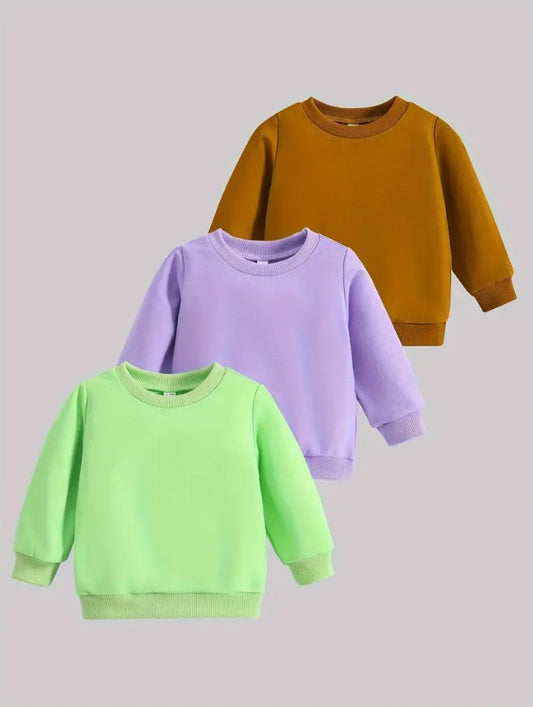 3 pcs combo kids sweatshirt 