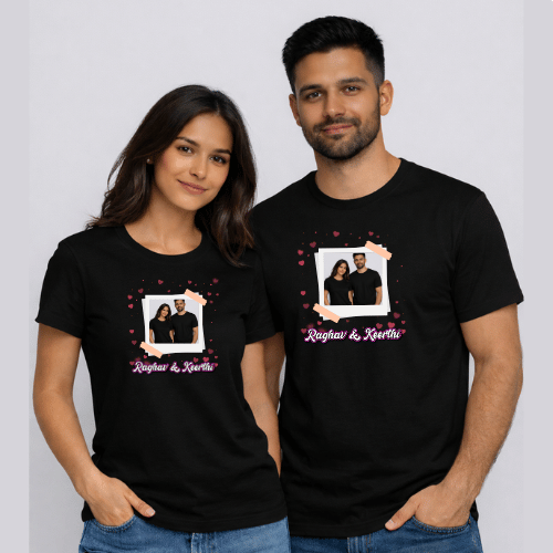 Couple T Shirts Cute Valentine Theme – Matching Couple Outfit