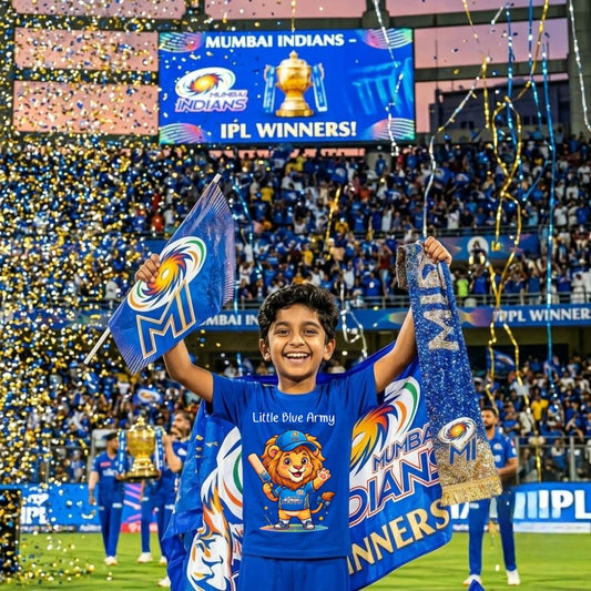 Future Cricketer Kids IPL Kids T-Shirt – Custom Name & Number