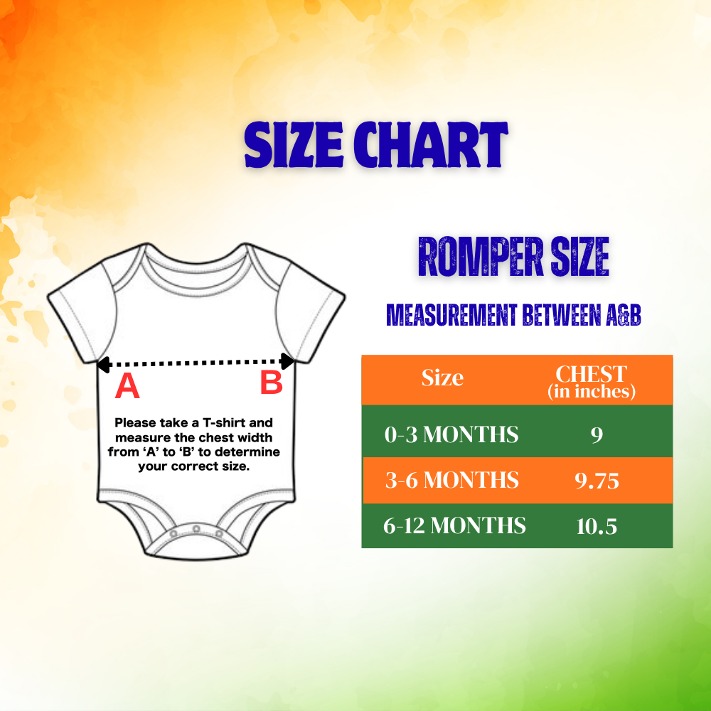 Personalized Patriotic Baby Romper | Independence Day Cotton Onesie