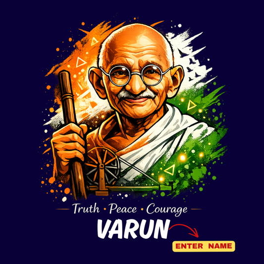 Born Indian Proud Indian Independence Day T-Shirt