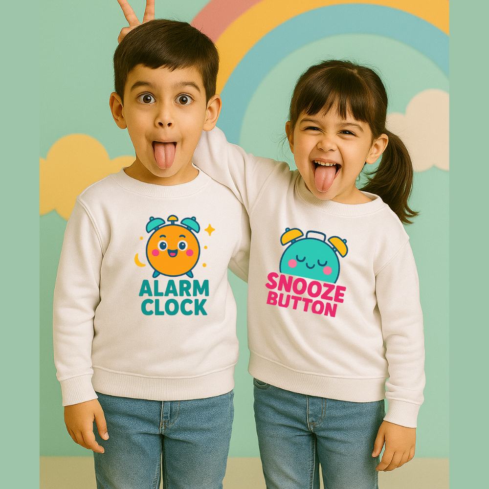 Alarm Clock Snooze Button Sweatshirts