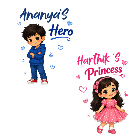 Rakhi Celebration Brother Sister Combo Sweatshirt