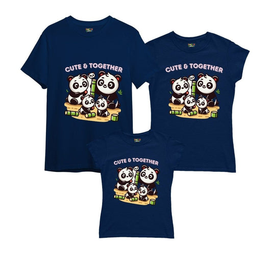 Modern family tees Navyblue