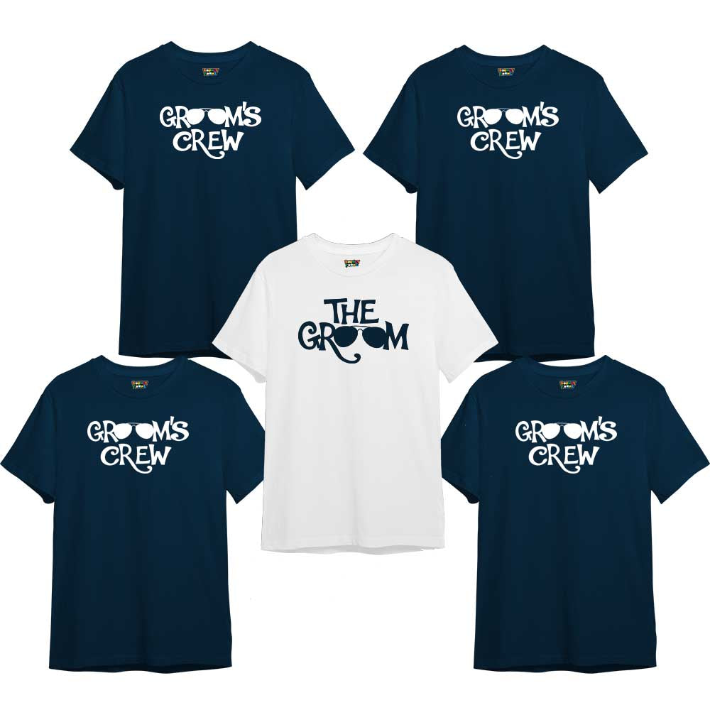 "Groom's Crew" T-shirts