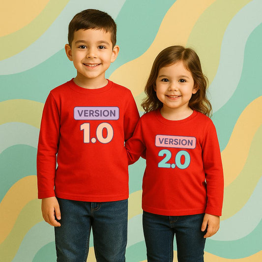 Version 1.0 - Version 2.0 Sweatshirts for Kids