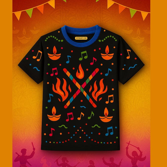 Garba Flames Kids Jersey