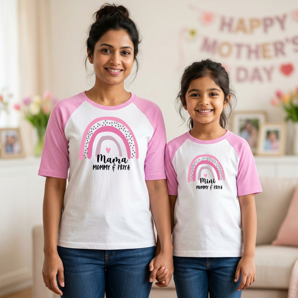 Mother’s Day Gift Idea – Matching Mom & Kids Raglan T-Shirts