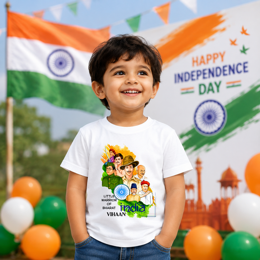 Little Patriot Independence Day T-Shirt for Kids