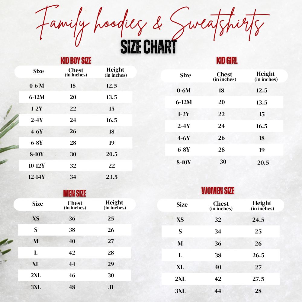 Merry Christmas Family Sweatshirts