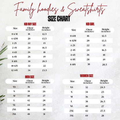 Merry Christmas Family Sweatshirts