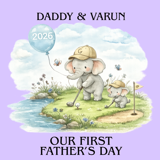 Father’s Day Matching T-Shirts for Dad, Son & Baby | Twinning Combo Collection