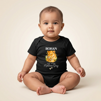 First Mother’s Day Baby Romper | Custom Name Onesie India 2026